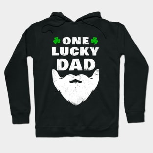 One Lucky Dad Funny St Patrick Day Gift Hoodie